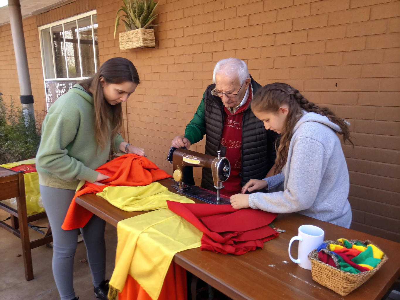 Atelier de couture communautaire